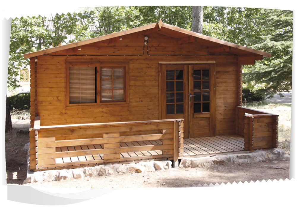 Cabañas Escalona. Cabaña, vista general exterior