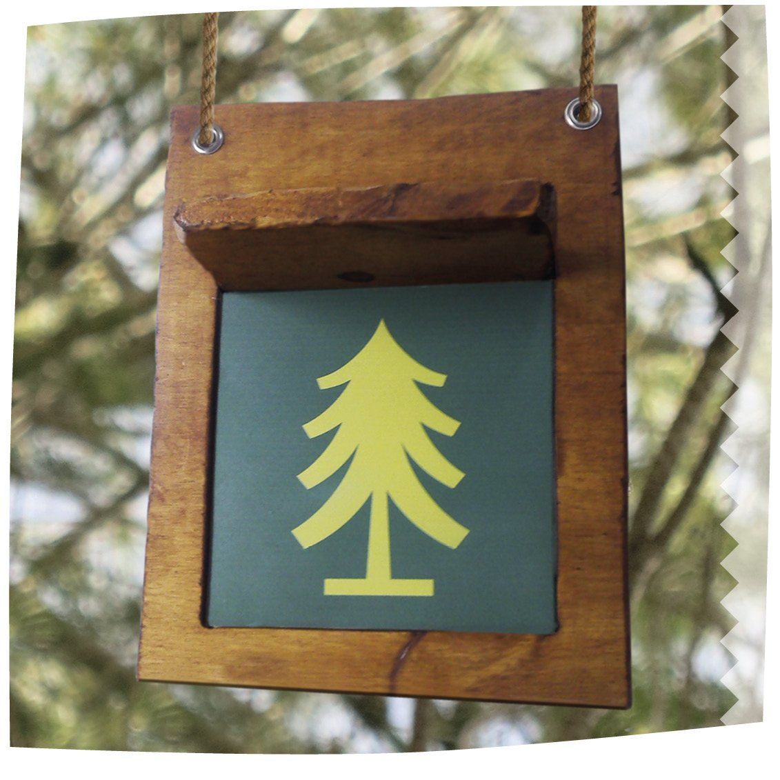 Señalética actividad aula de naturaleza