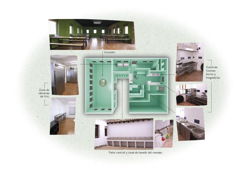 Plano cenital cocina propia
