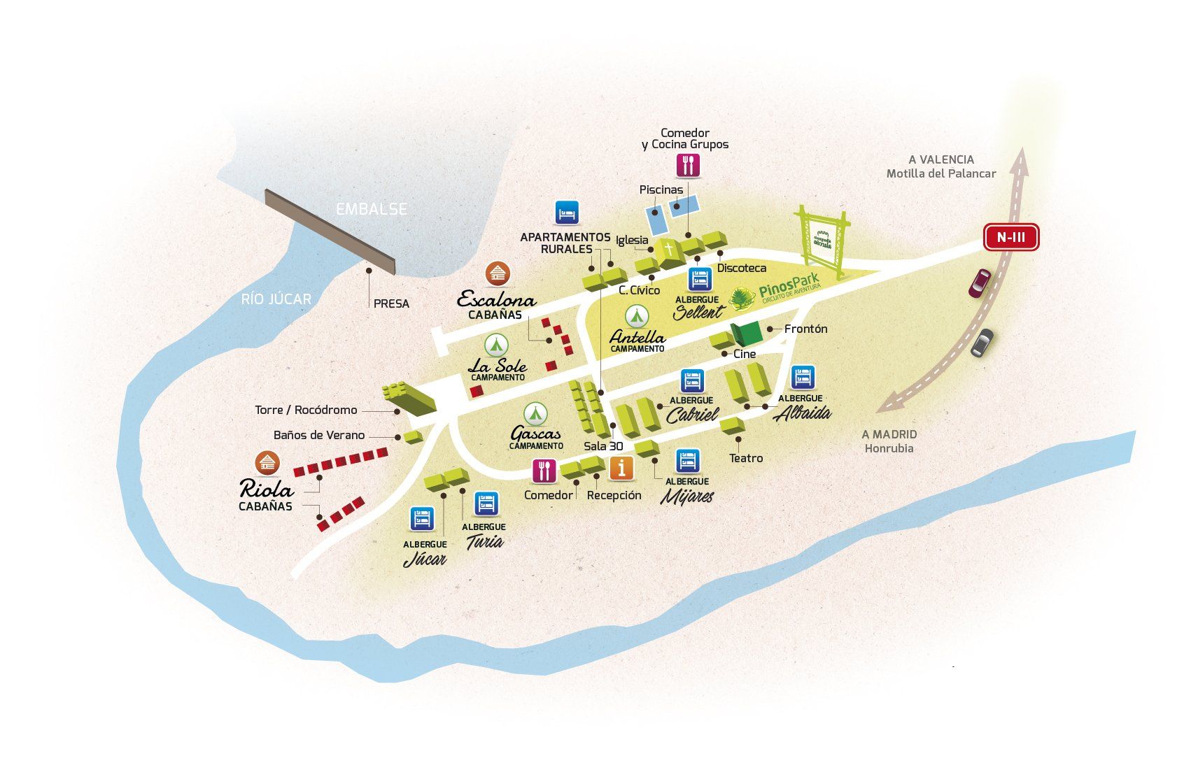 Plano general de la instalación