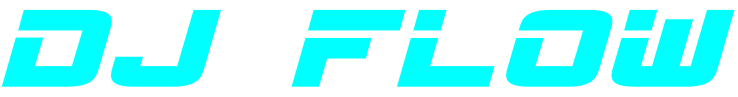 DJ Flow Schriftzug DJ Flow Schriftzug