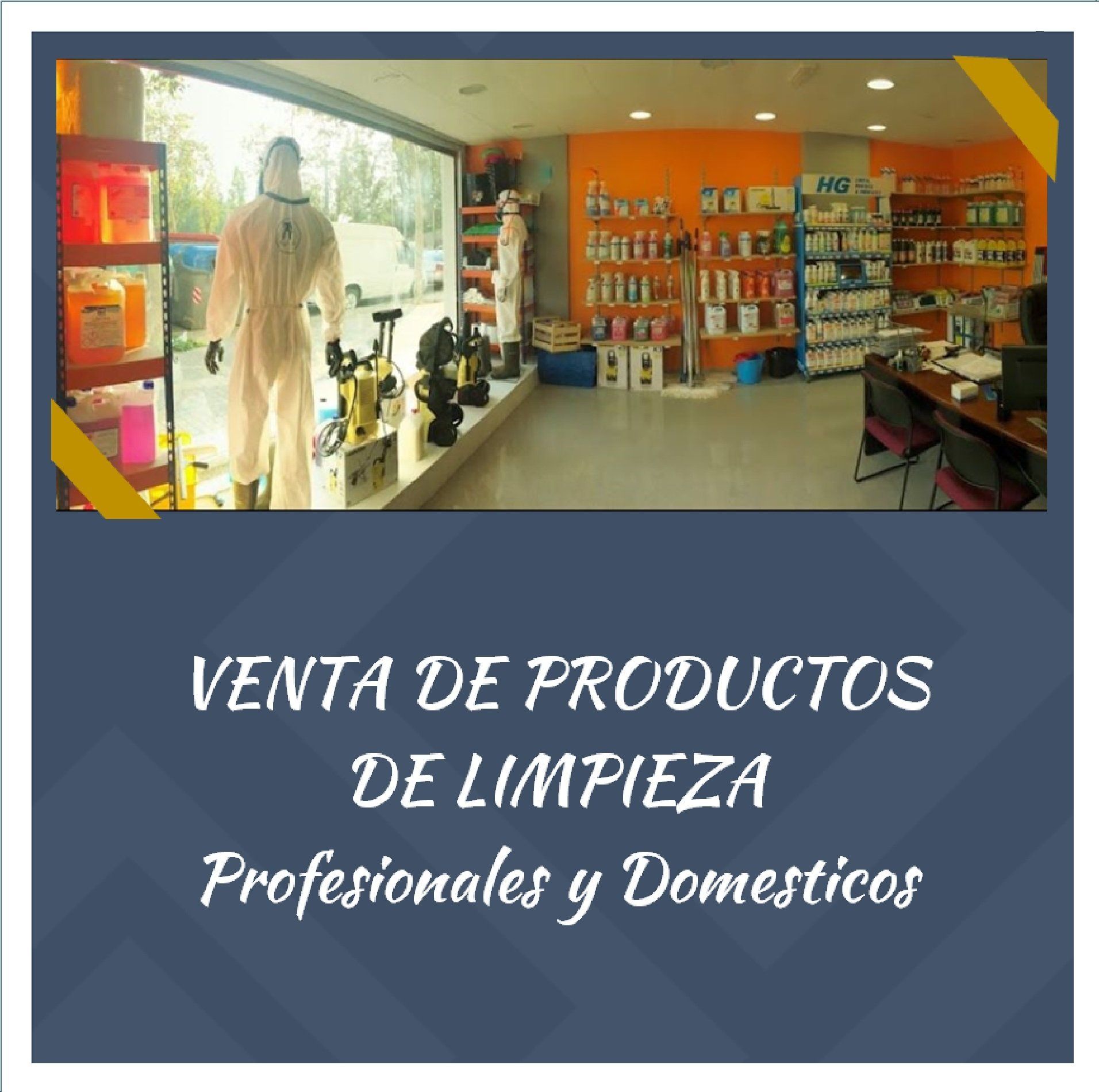 Venta de Productos y servicios de limpieza