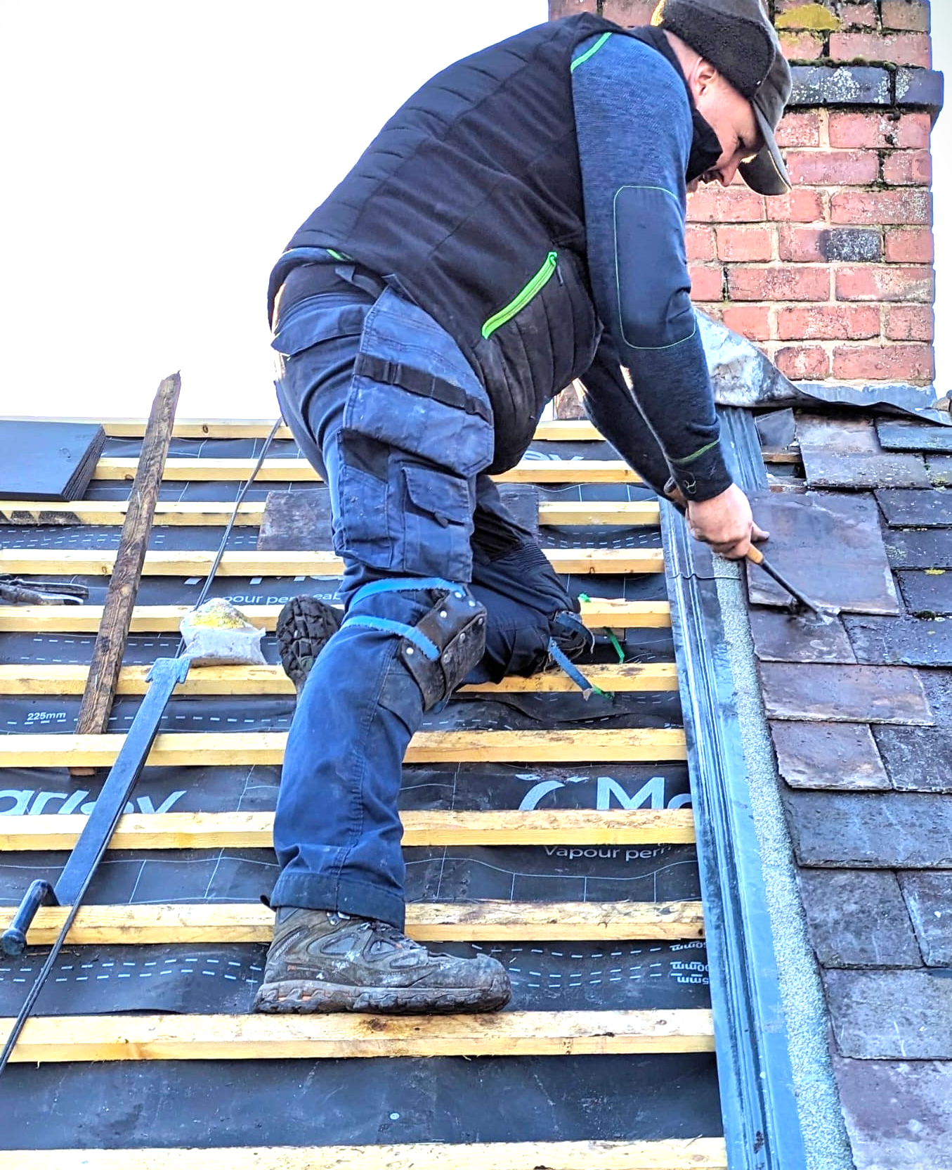 New Slates, Roof Valley