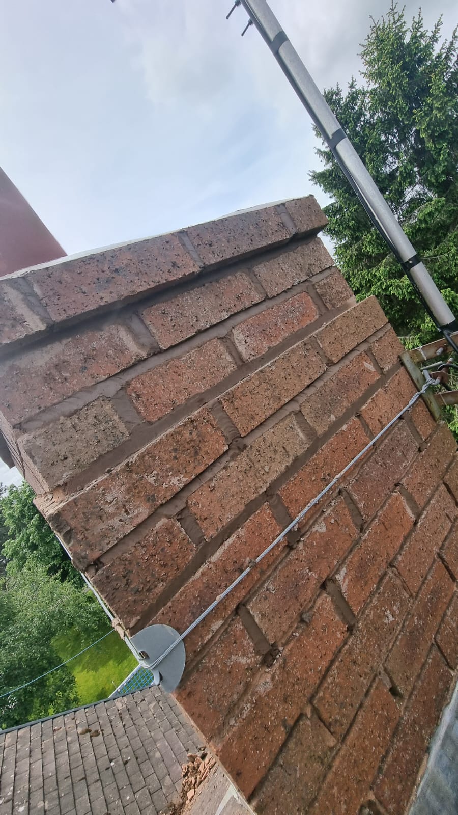 New chimney rebuild
