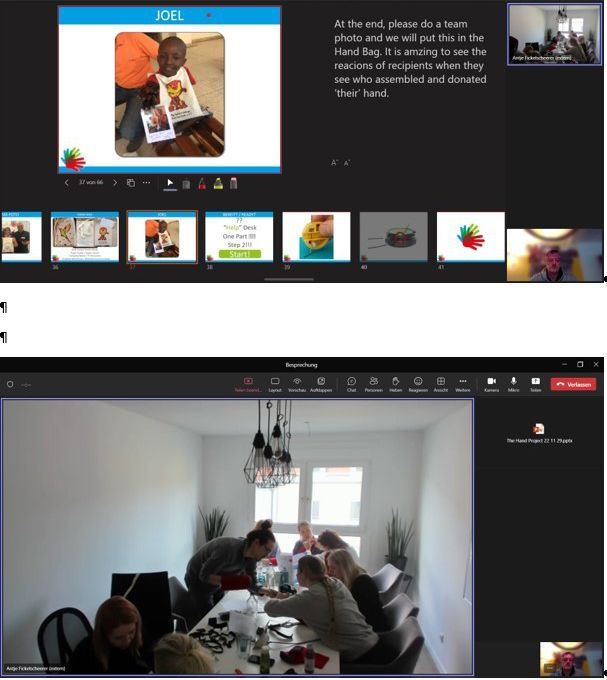 Kopani Consulting und The Hand Project 15.03.2023