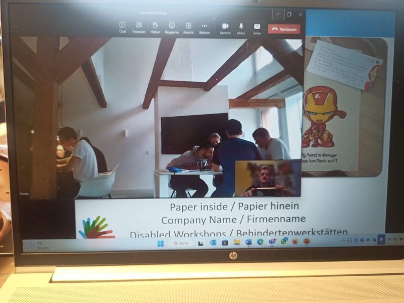 The Hand Project Fenix outdoor Logistics Ludwigslust 23.02.2023