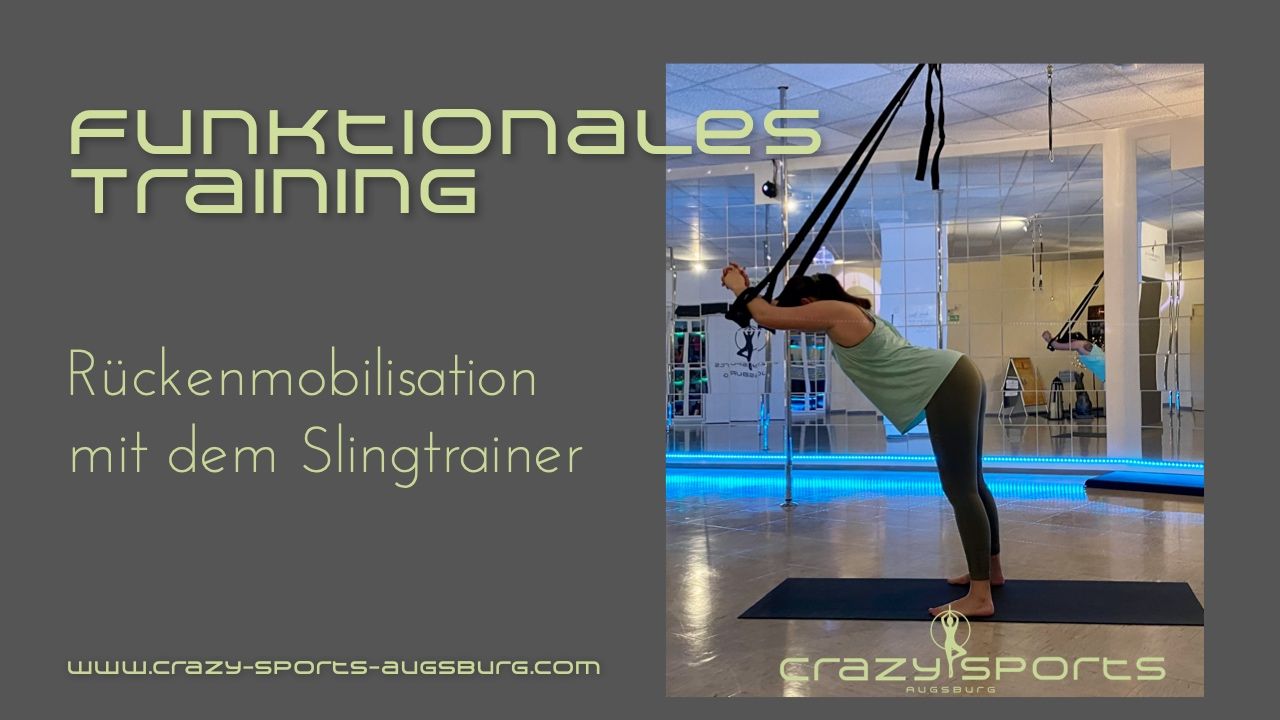 Thumbnail Tutorial funktionales Training Rückenmobilisation mit dem Slingtrainer
