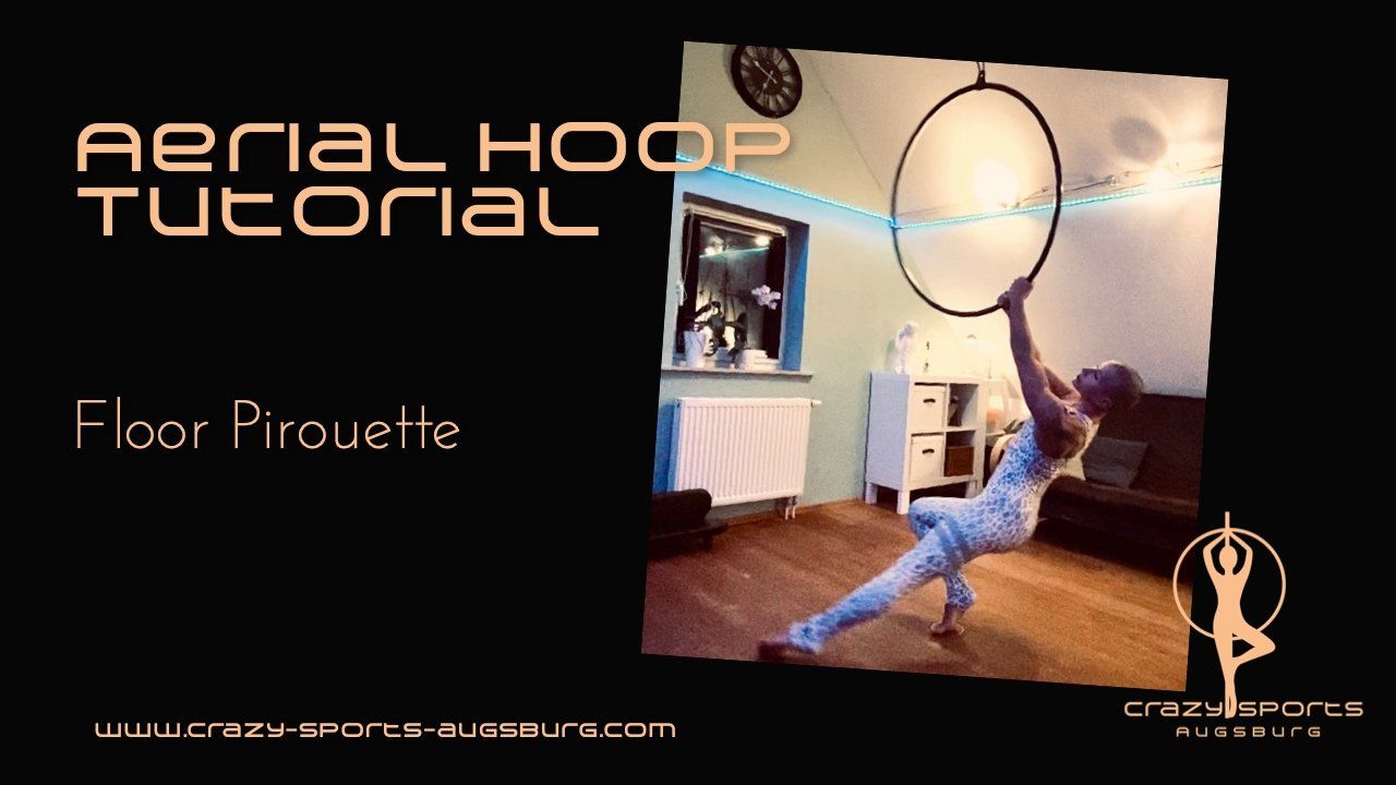 Thumbnail Aerial Hoop Tutorial Floor Pirouette
