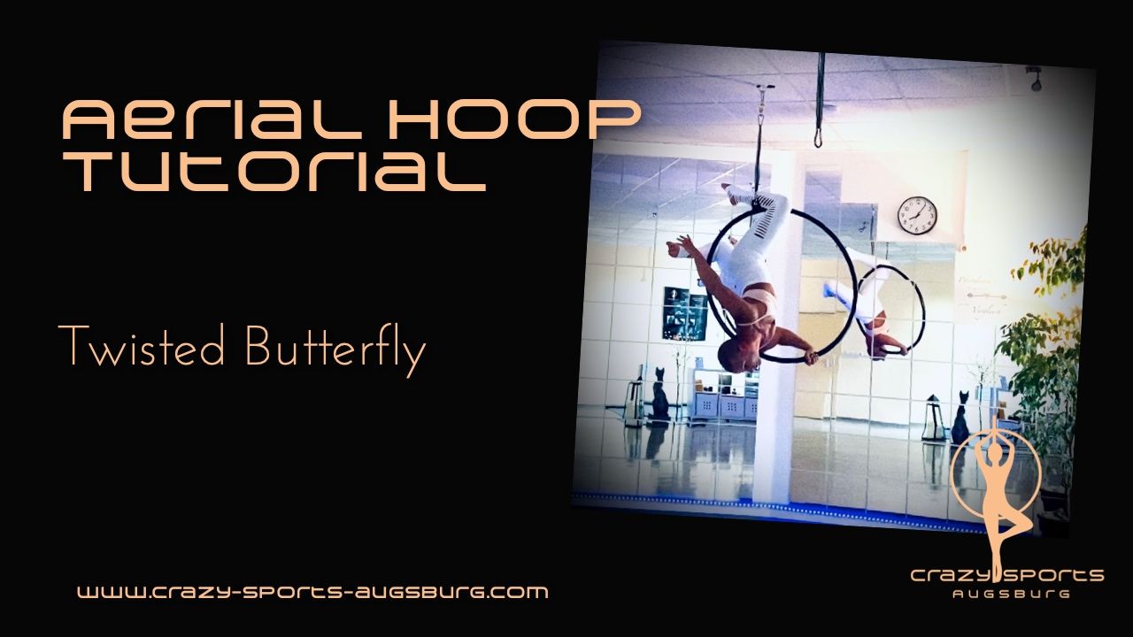 Aerial Hoop Twisted Butterfly