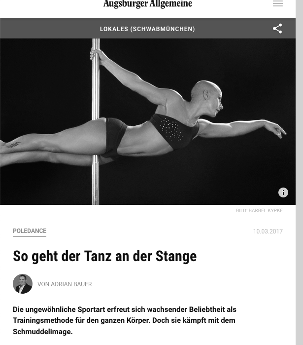 Bericht Schwabmünchner Allgemeine Nadine Rebel