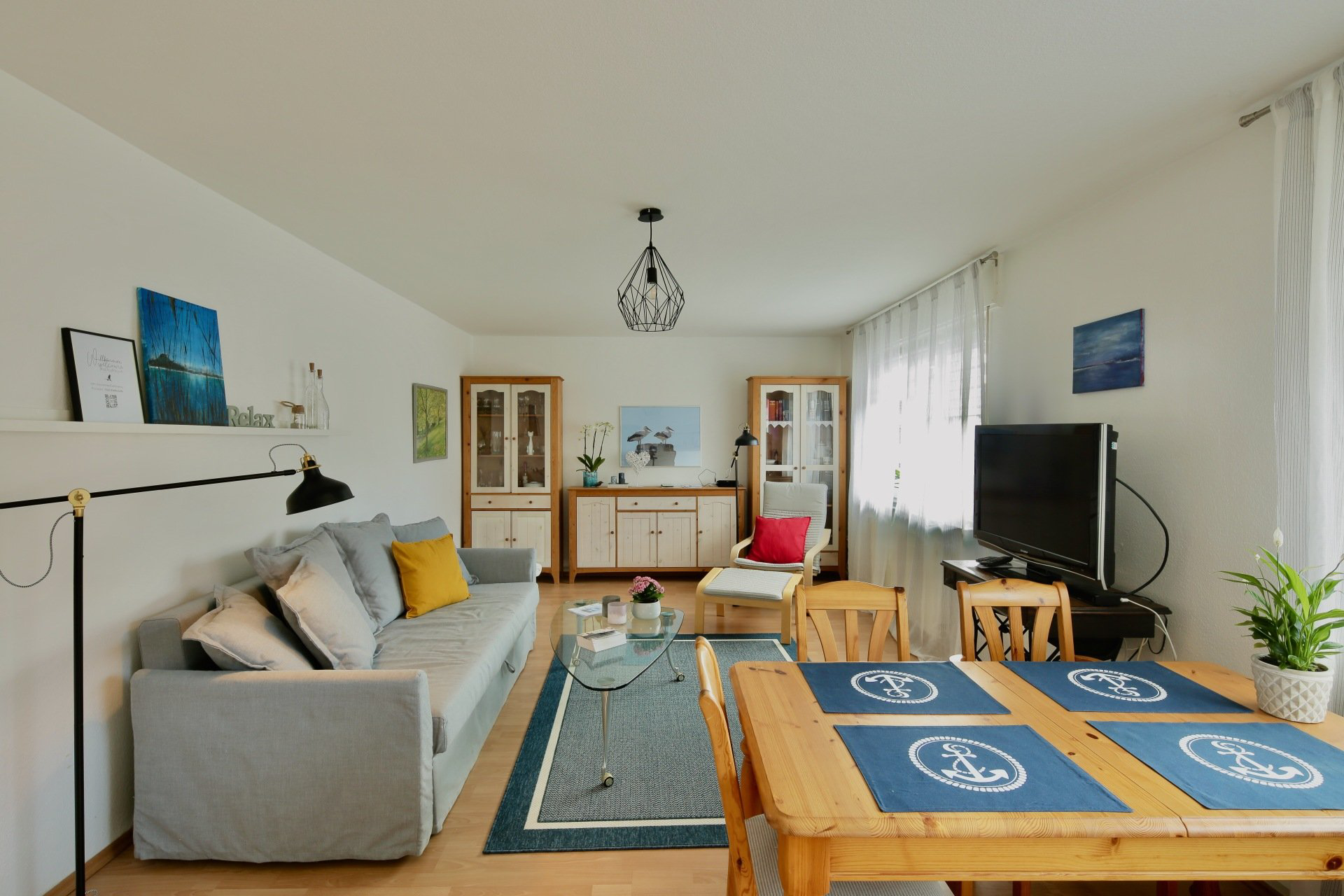 Behagliche Wohnung mit grossem Balkon