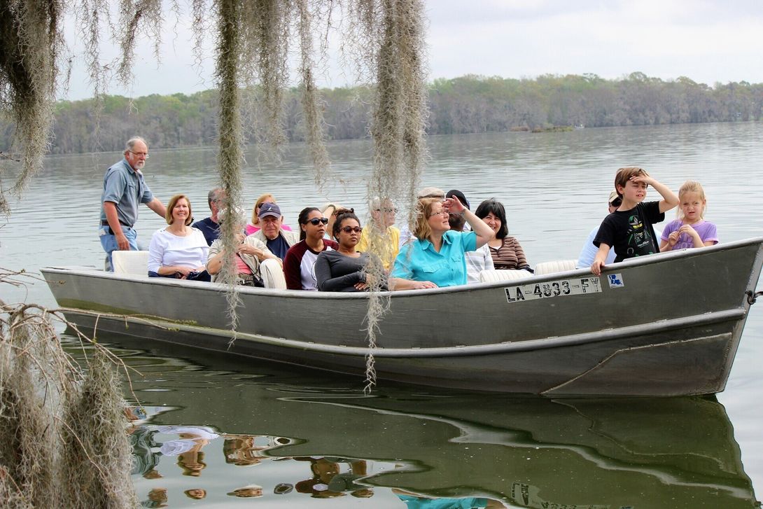 Swamp Tour Boat