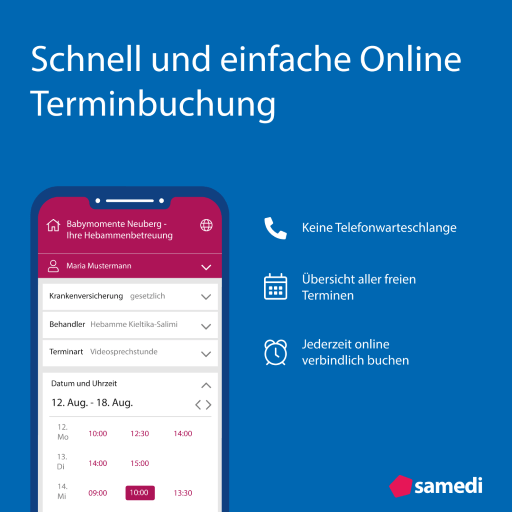 samedi, Babymomente Neuberg Terminbuchung, Hebamme