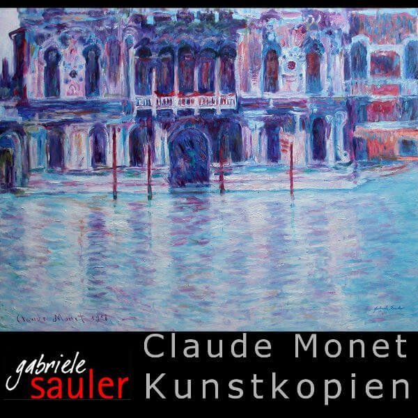 Venedig Motive und Bilder von Monet anfertigen lassen als Auftragsmalerei
