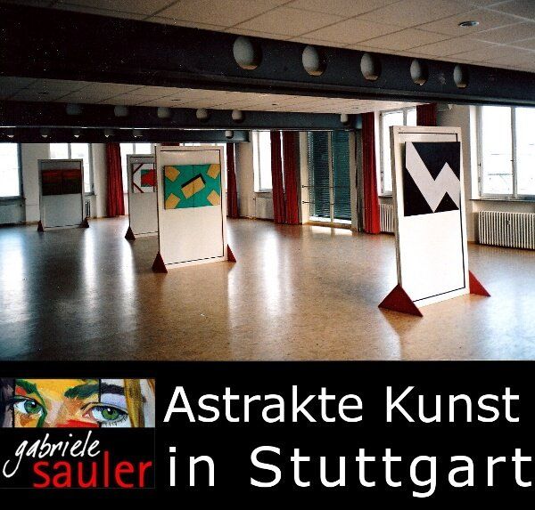 Ausstellung und Vernissage 2014 im Feuerbacher Bürgerhaus von Gabriele Sauler Künstlerin in Stuttgart