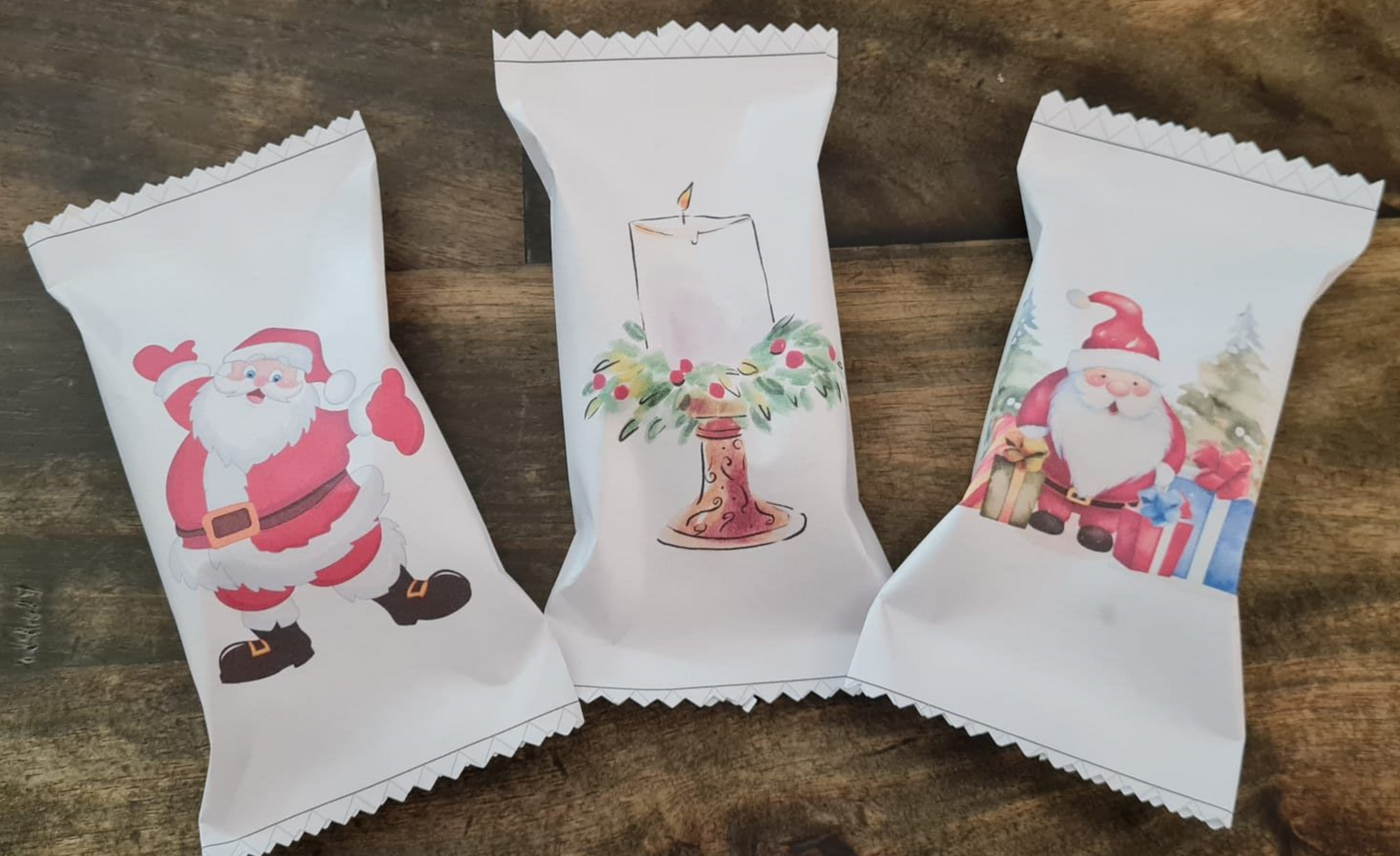 Adventskalender zum selber bastlen, schnell und leicht und in letzter Minute fertig. Die tollen Aufreisspäckchen kommen mit viel Zubehör, Gutscheinen und über 100 Ideen für die Füllung des Adventskalenders