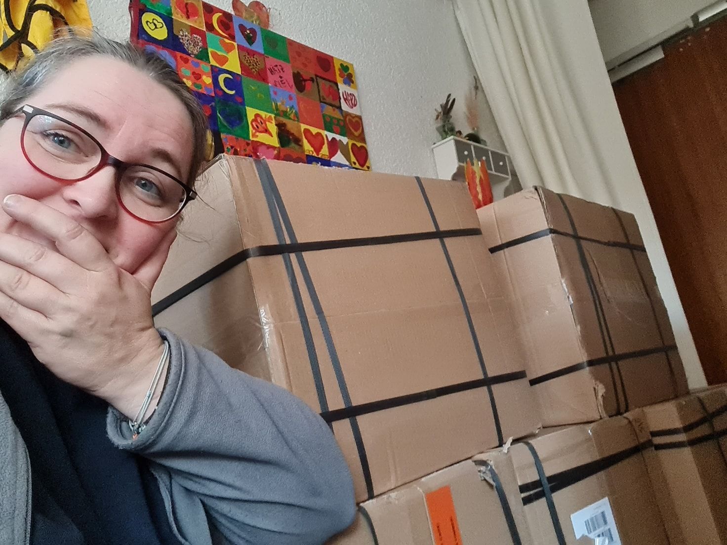 Wenn Dein Buch endlich kommt und du dich mit dem Platz verschätzt hast...