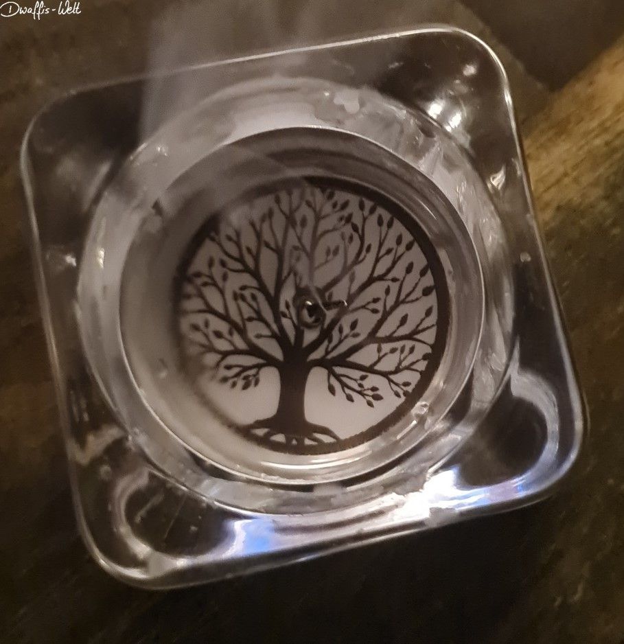 aus einem Teelicht wird ein toller Lichtgruß. Hier Trauer und Trost Vorlage