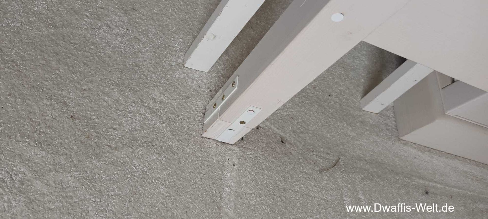 selbstgebautes Baumhaus aus Hochbett Dwaffis-Welt
