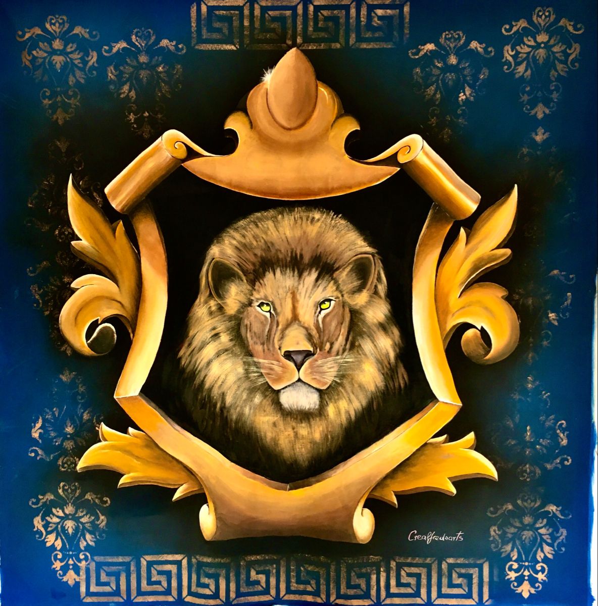 Löwenportrait 