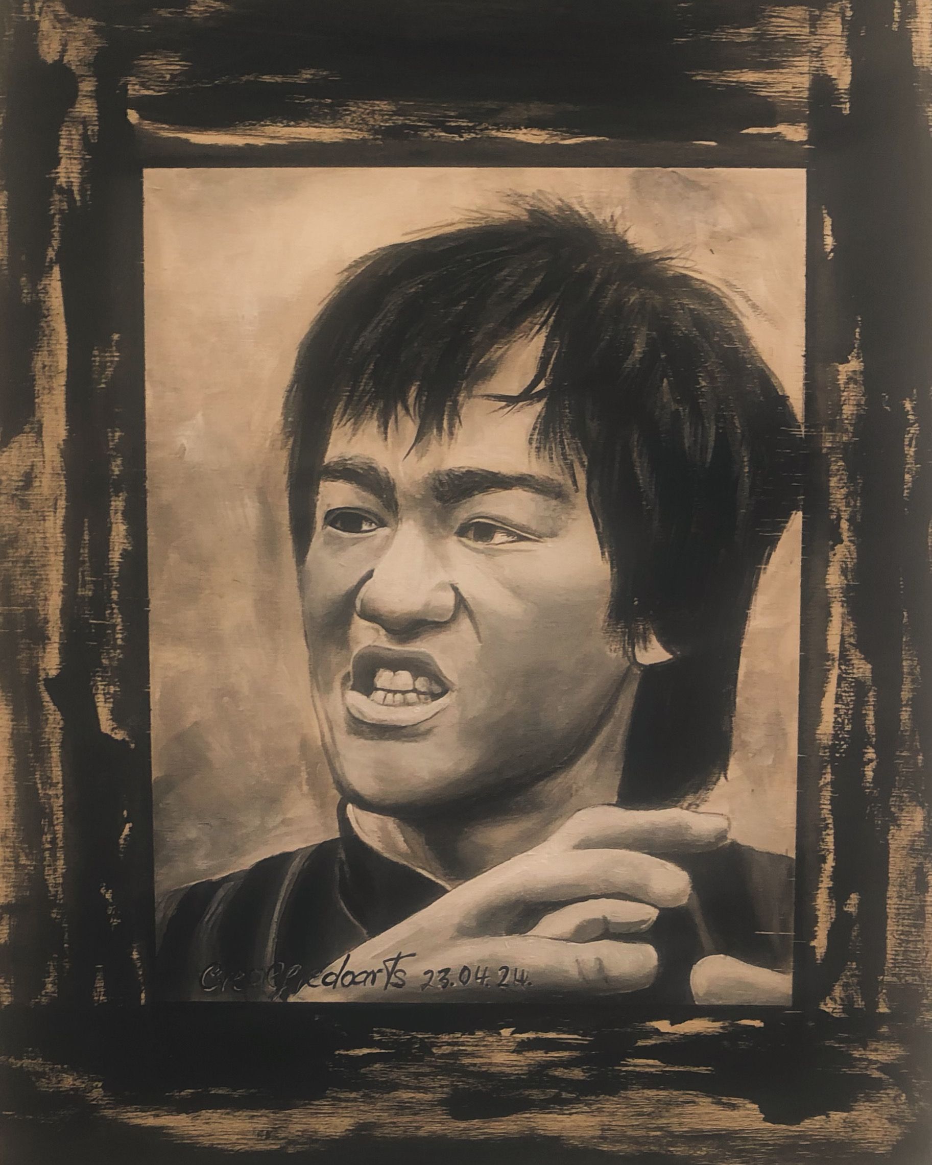 Portrait of Bruce Lee
