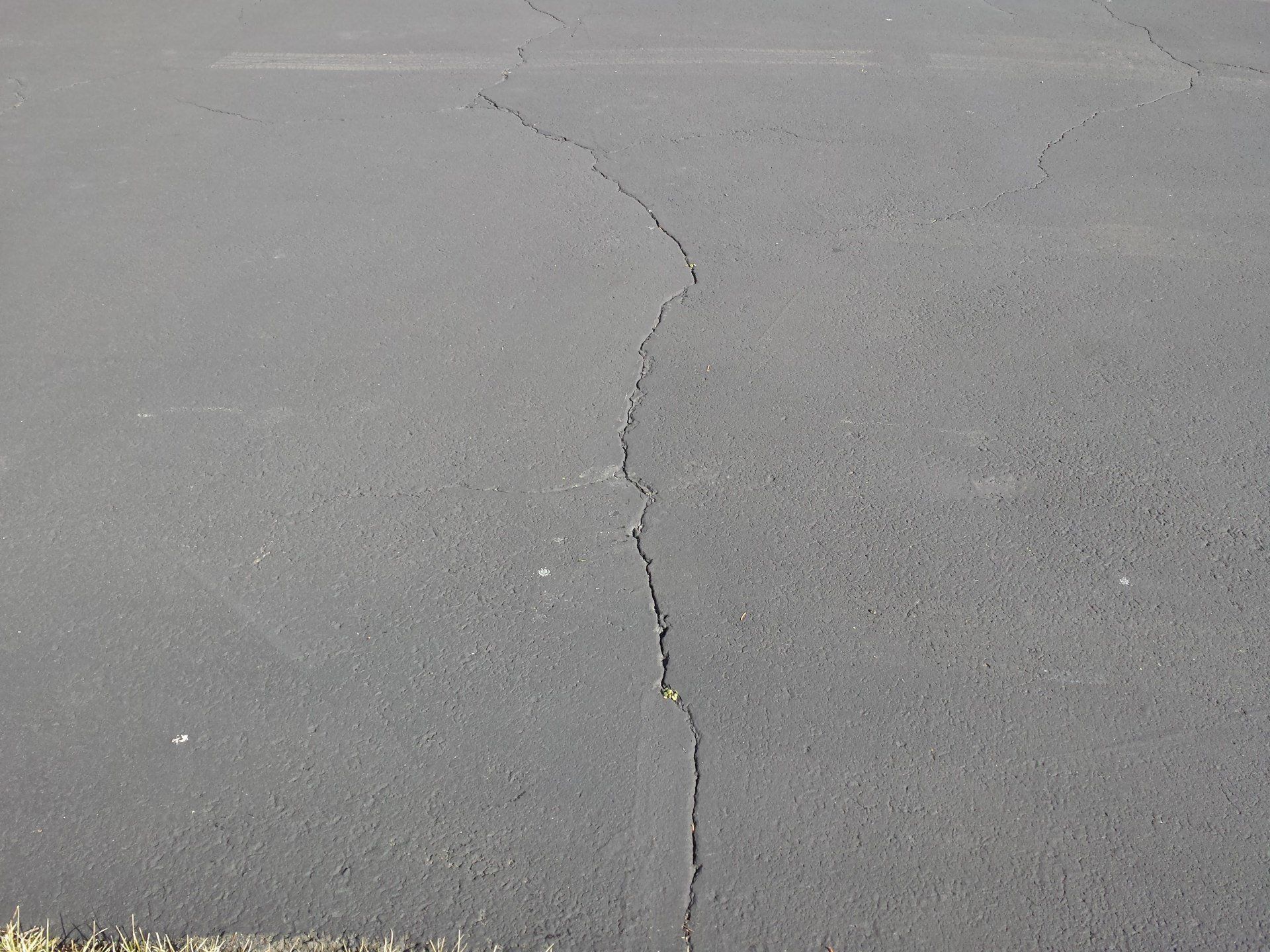 driveway cracks