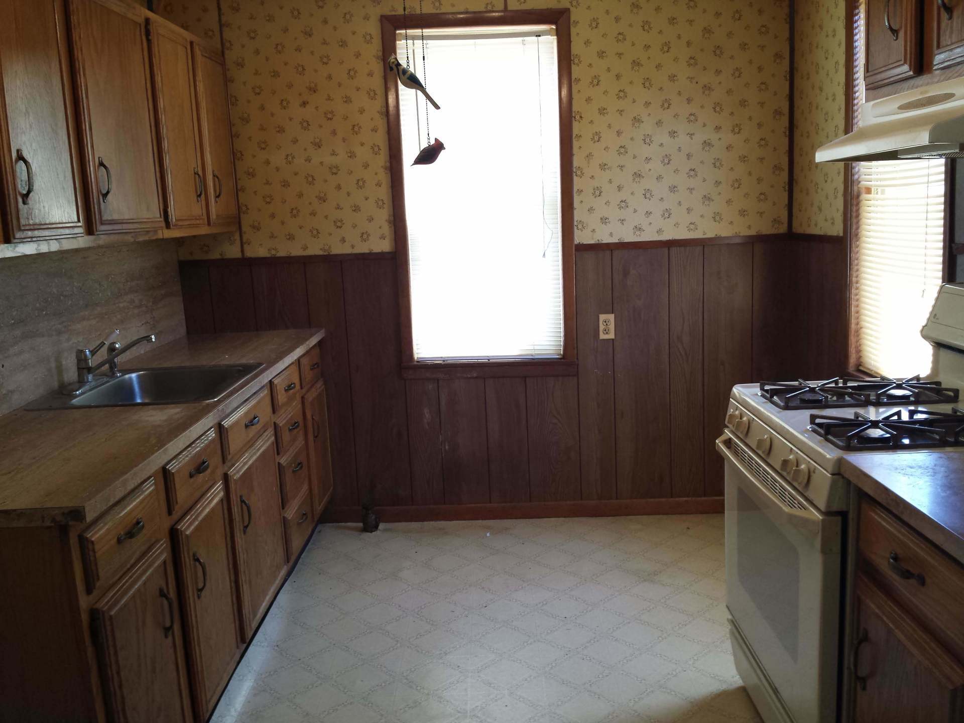 dated kitchen