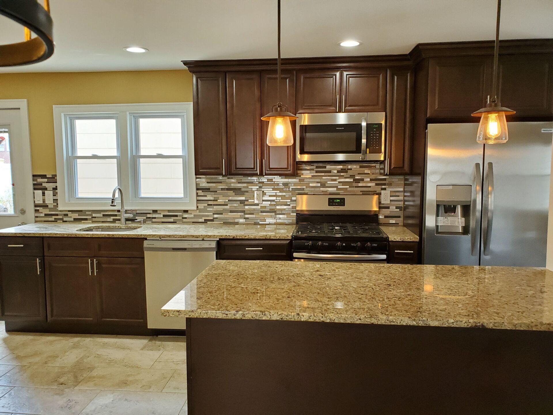 kitchen lights on , russell hayek