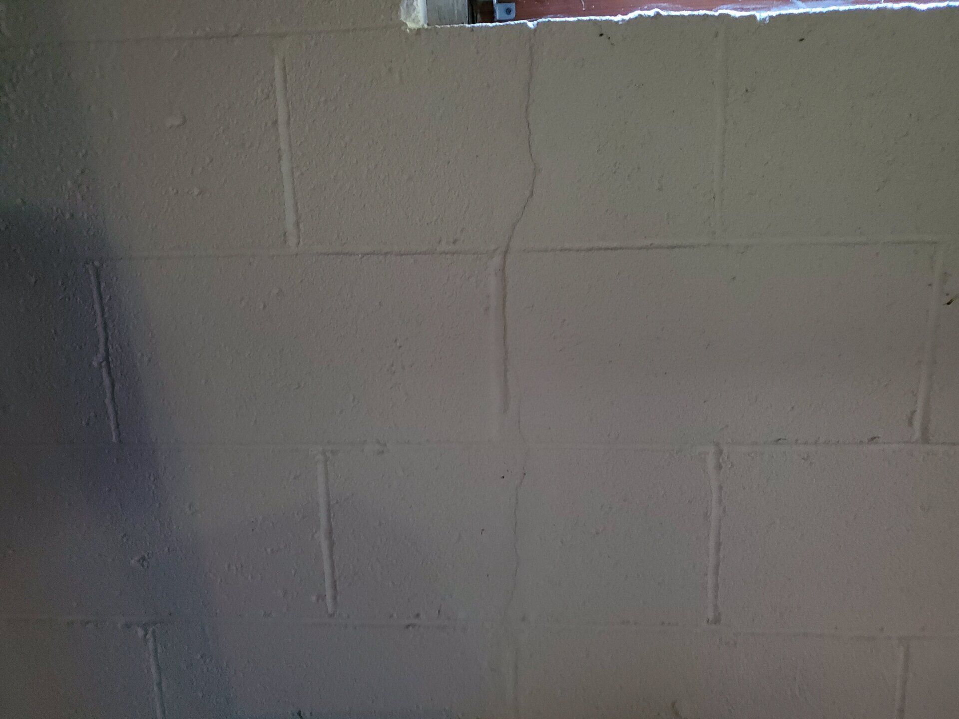 house foundation cracks Photo By Russell Hayek