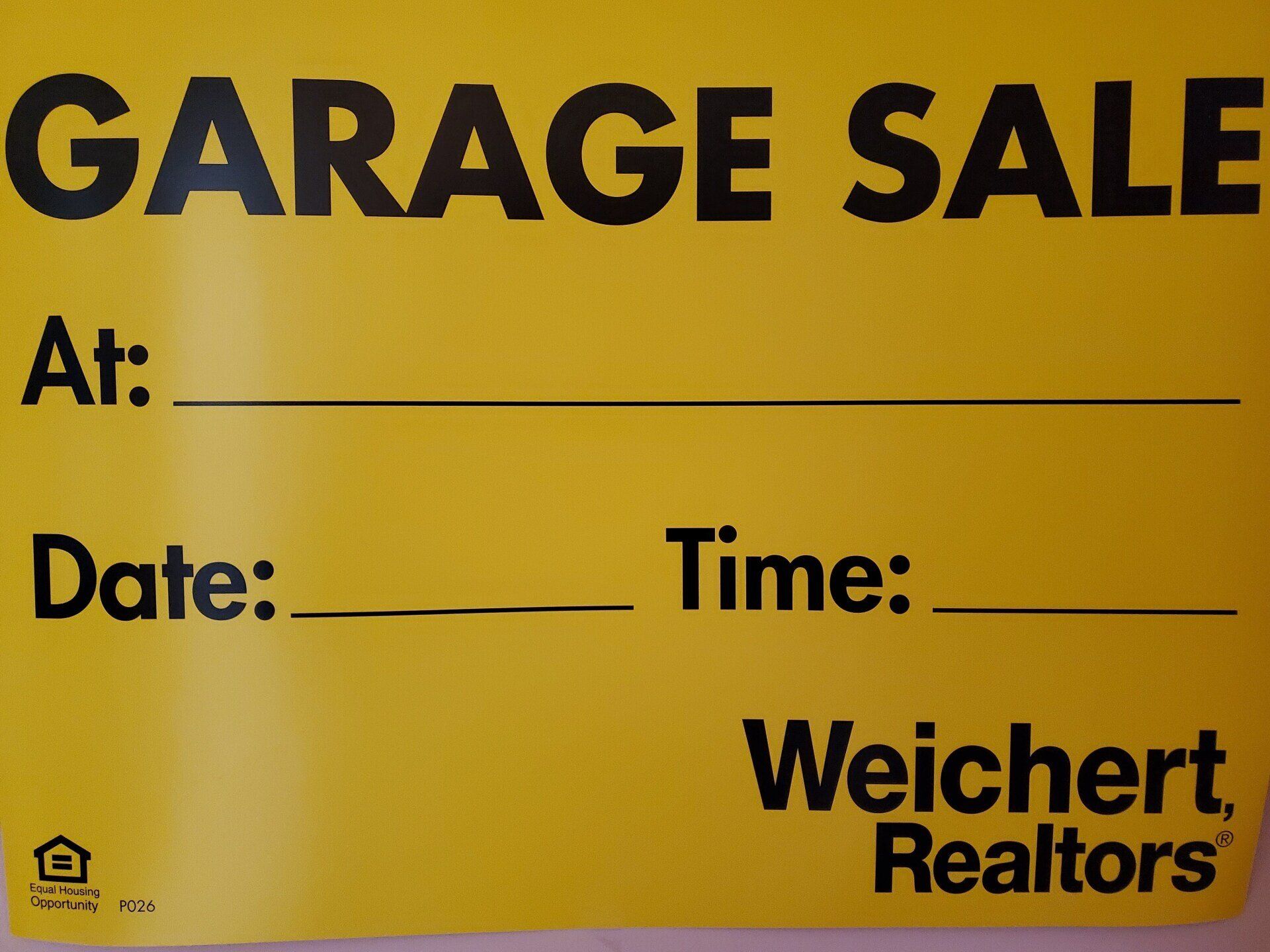 Garage Sale  Poster