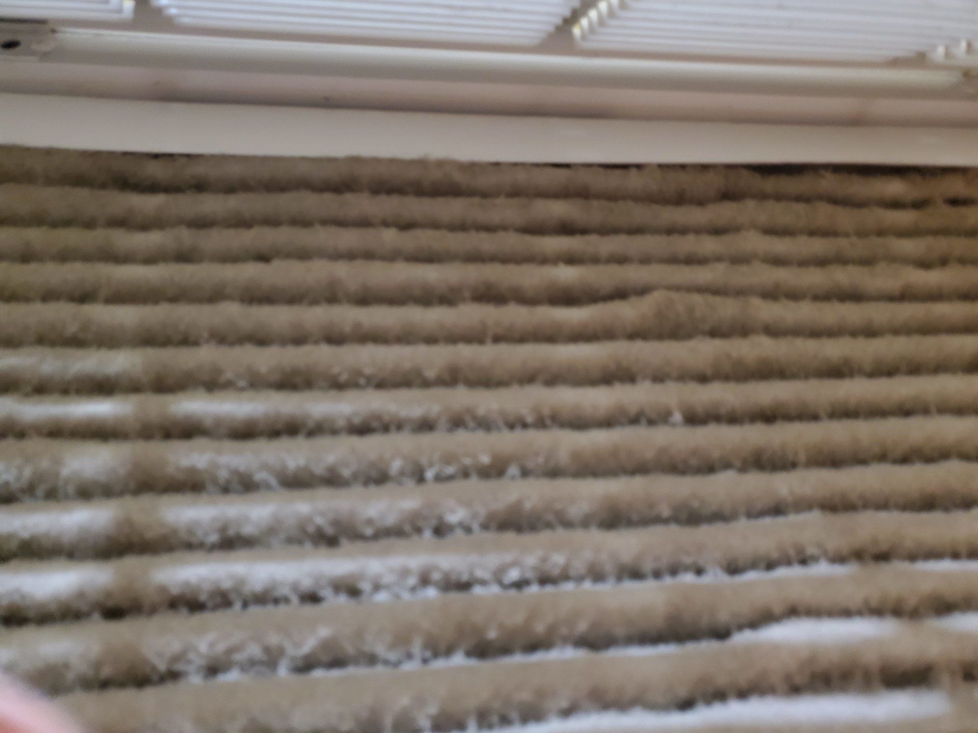Dirty Vent Filters