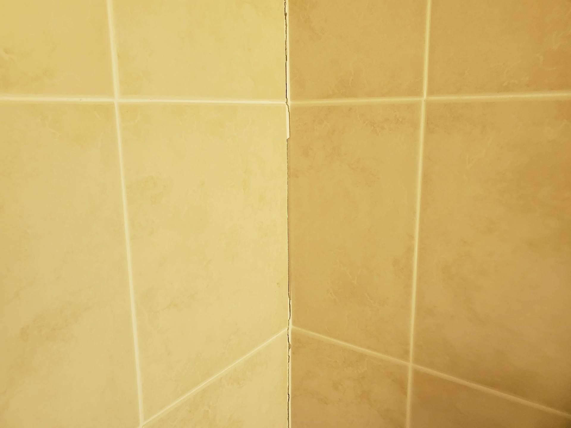 Grout cracks, Russell hayek