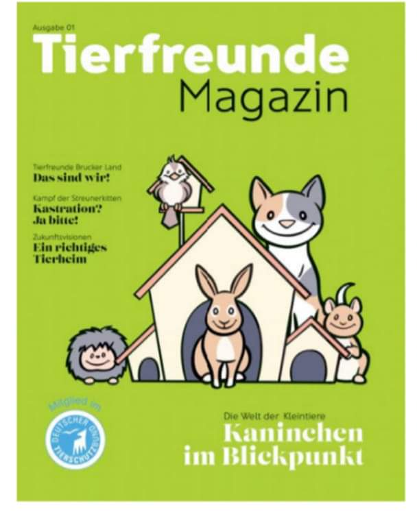 Tierfreunde Magazin Sueddeutsche SZ Maisach Tierfreunde Brucker Land