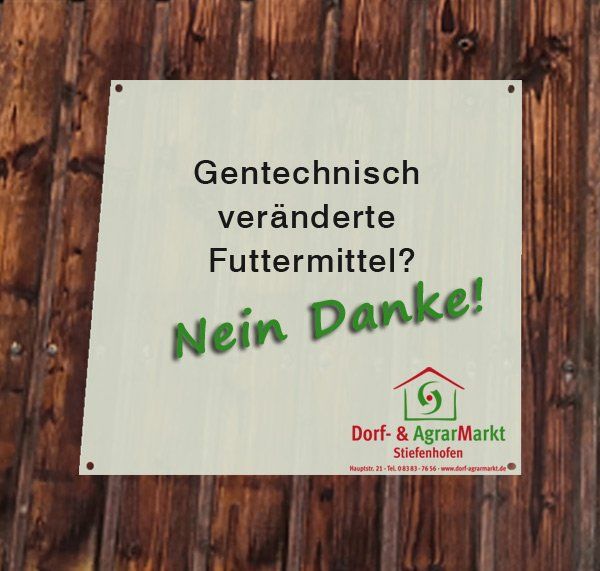 Gentechnikfreie Futtermittel im Agrarmarkt Stiefenhofen bei Oberstaufen
