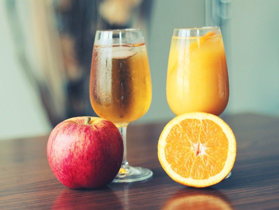 Obstsaft vom Bodensee im Dorfmarkt Stiefenhofen