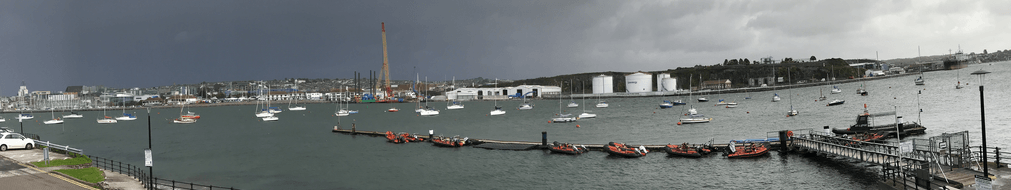 View across Cattewater from MBC