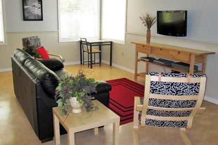 Living Room, View #2, Meusebach Place Duplex Rental, New Braunfels, TX