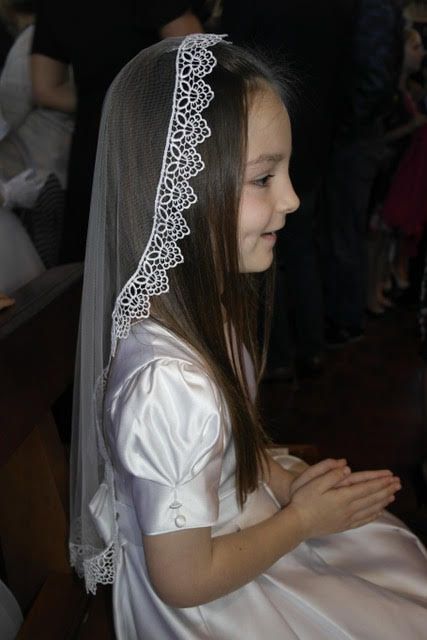communion mantilla veil