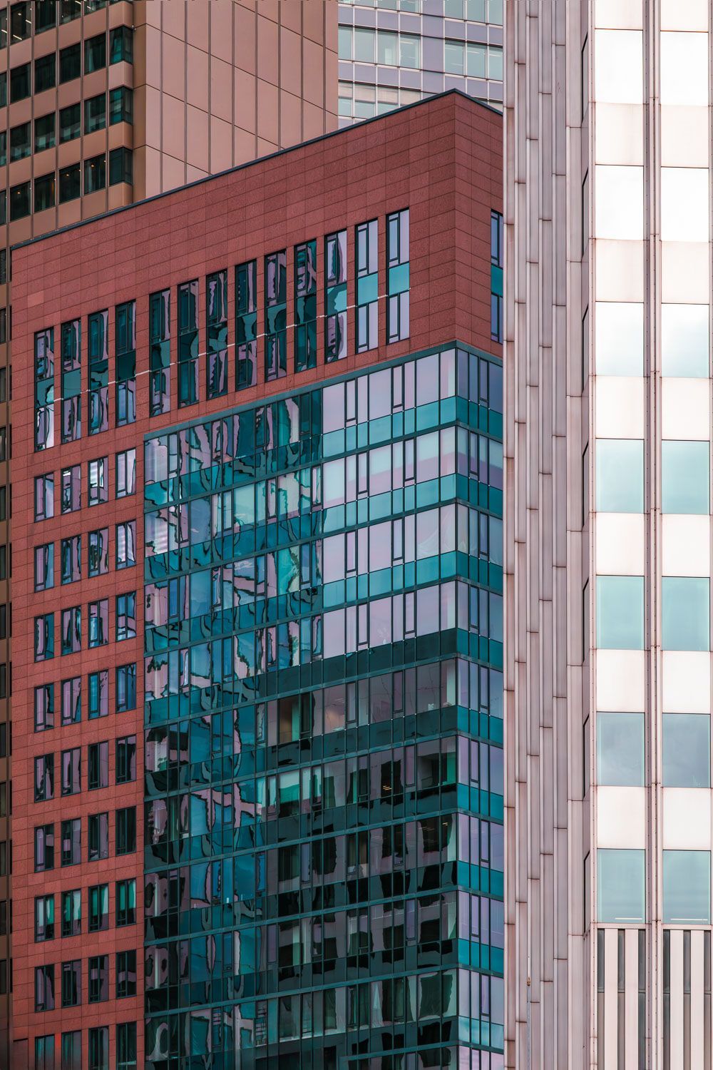 Fotokunst urbane Fassaden modern