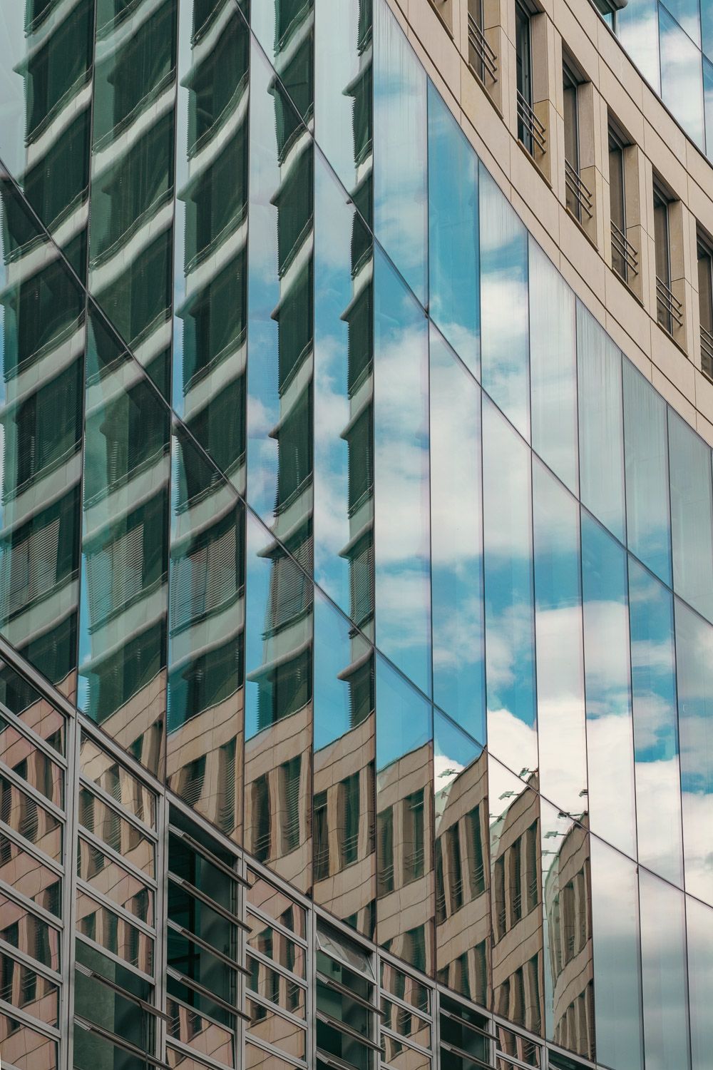 Fotokunst urbane Fassaden modern