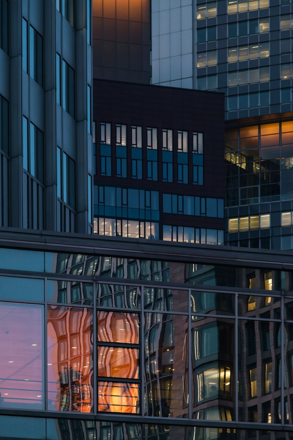 Fotokunst urbane Fassaden modern