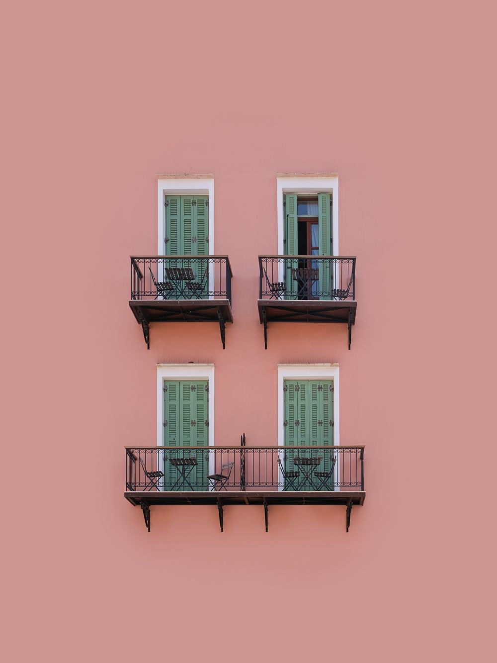 Fotokunst urbane Fassaden mediterran