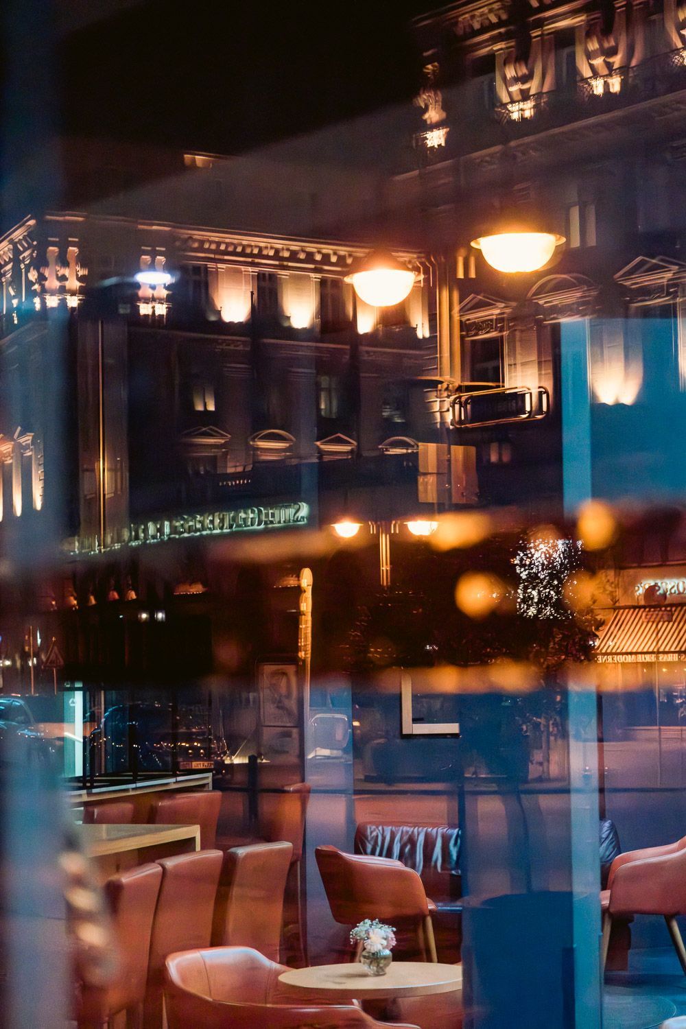 Fotokunst Frankfurt bei Nacht