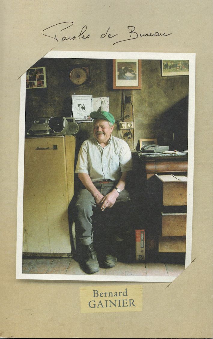 Album Le P'tit Crème : Bernard Gainier, paroles de bureau