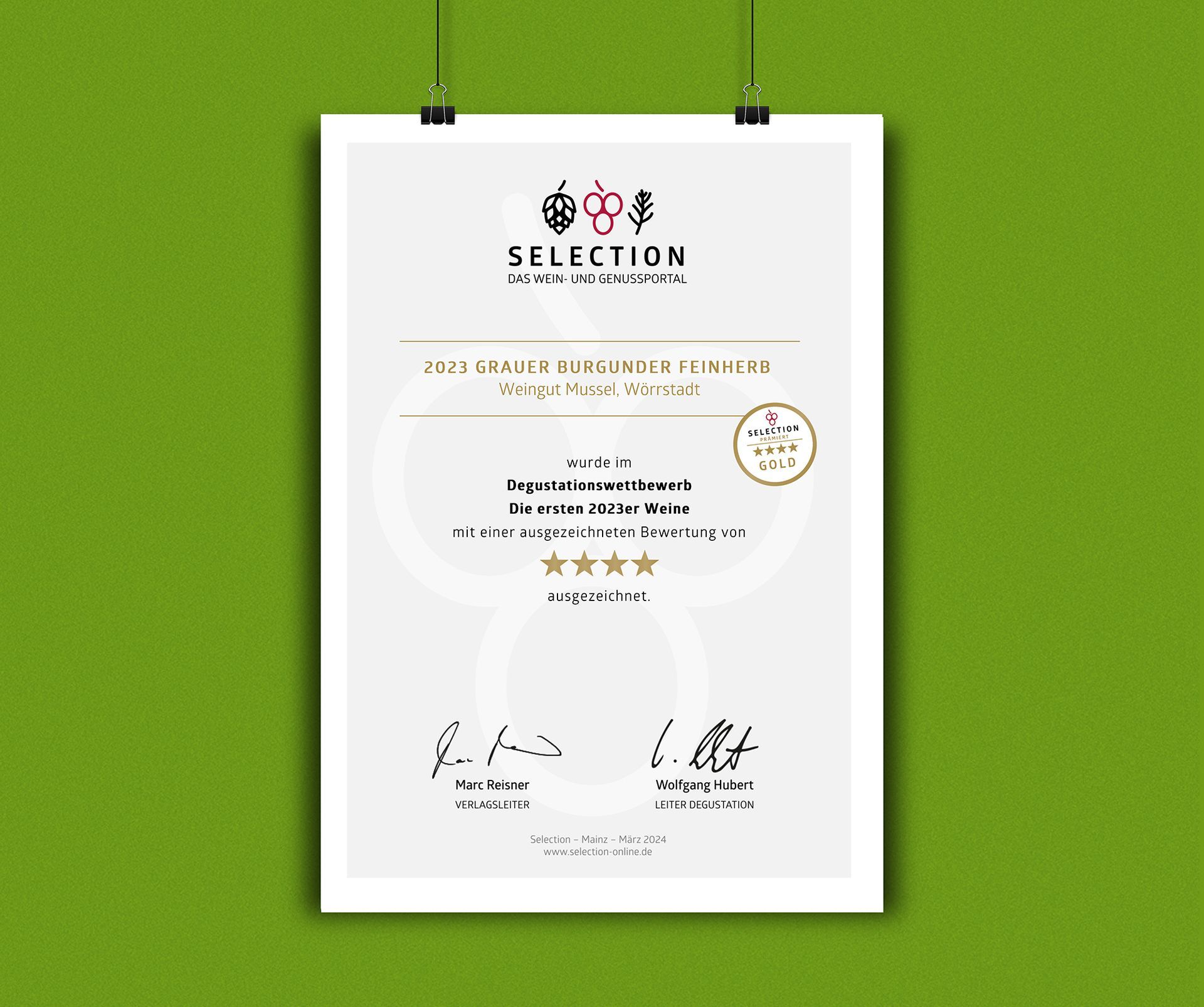 Erfolgreicher Degustationswettbewerb von