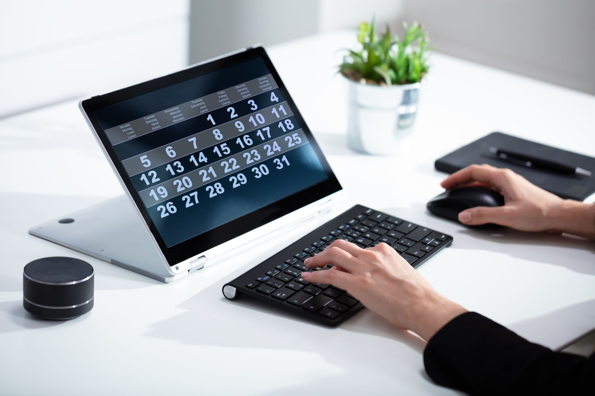 Kalender für Terminierung