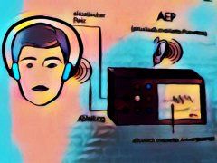 Multiple Sklerose MS AEP akustisch evozierte Potentiale Messung Multiple Sklerose MS AEP akustisch evozierte Potentiale Messung