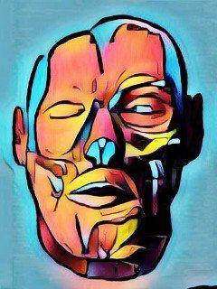 Migräne Anfall visuelle Aura Gesicht Migräne Anfall visuelle Aura Gesicht