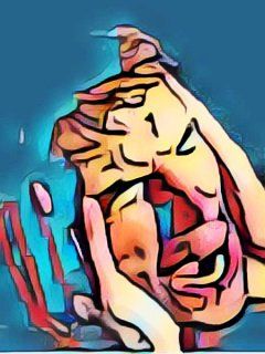 Angststörung Angst Panik Panikattacke Schrei Angststörung Angst Panik Panikattacke Schrei