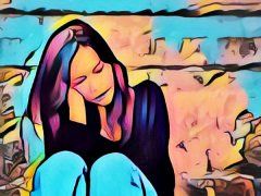 Depression Einsamkeit traurig Mobbing Depression Einsamkeit traurig Mobbing